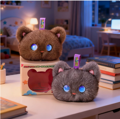 Cat Toys - Peluche Gatto Compagno da Scrivania AI