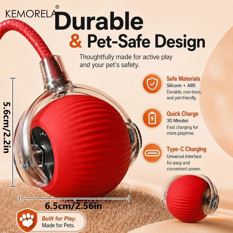 Nuova Palla Interattiva per Ca - Automatic Moving Dog Ball recensione e prezzo
